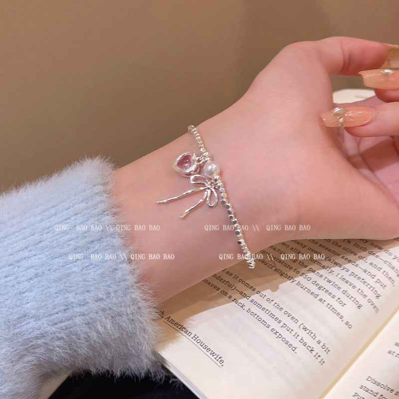 Light luxury zircon bracelet