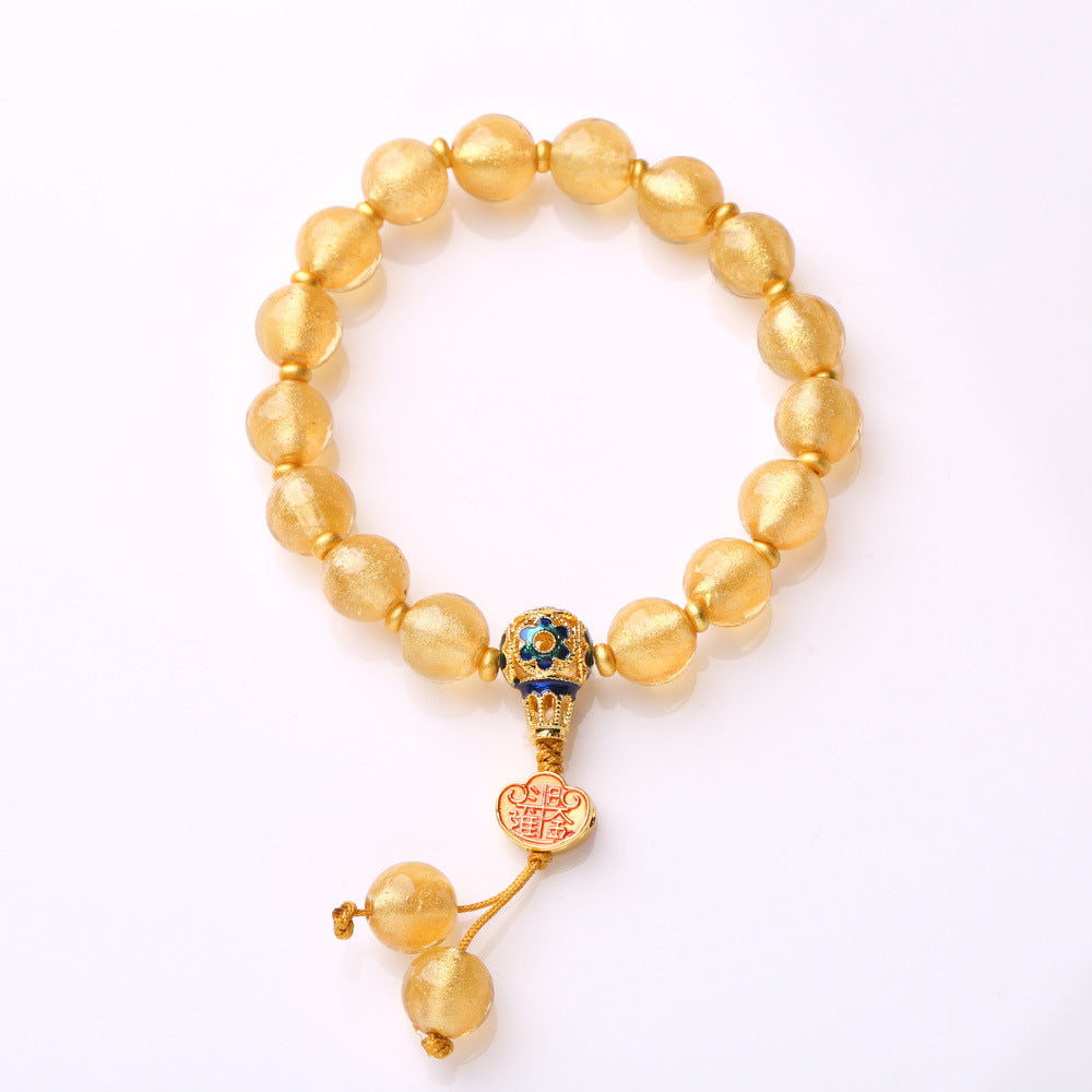 Yongxiang grey glazed bracelet