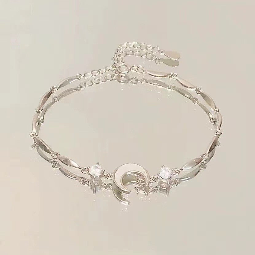 Full diamond bracelet four-leaf clover Zircon 2 bracelet