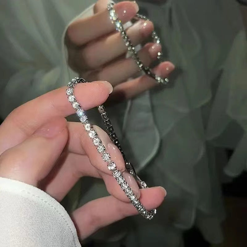 Full diamond bracelet four-leaf clover Zircon 2 bracelet