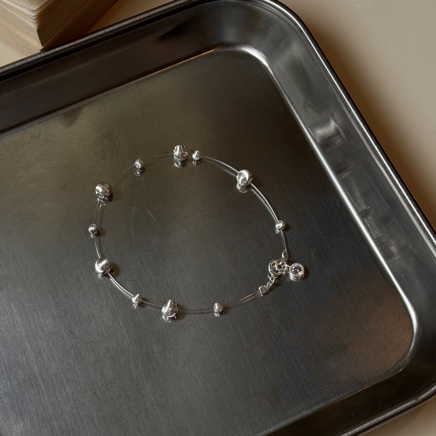 S925 Silver Galaxy Cat's Eye Zircon bracelet