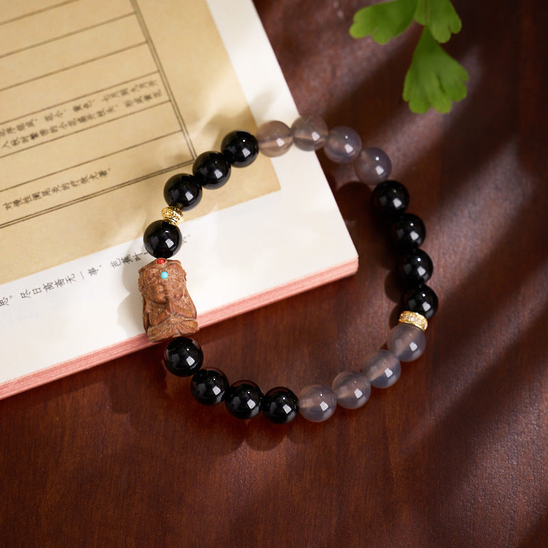 Dongjia Sandalwood Zakilam Five-Element Bracelet