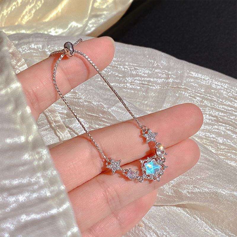 Light luxury zircon bracelet