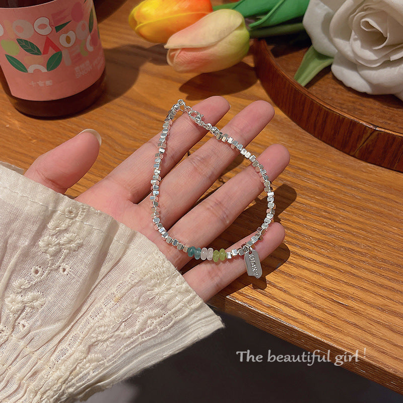 Colorful crystal bracelet