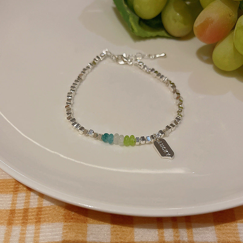 Colorful crystal bracelet