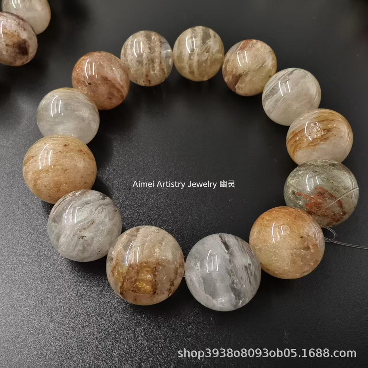 Natural thousand-layer four-season Ghost Treasure Basin bracelet