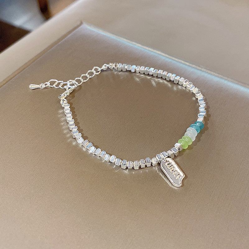 Colorful crystal bracelet