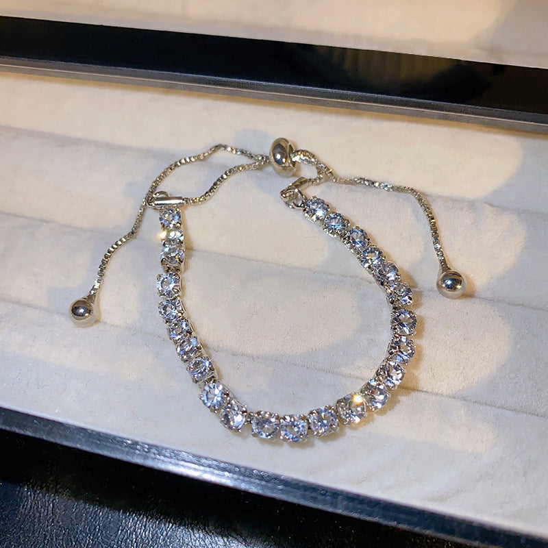 Light luxury zircon bracelet