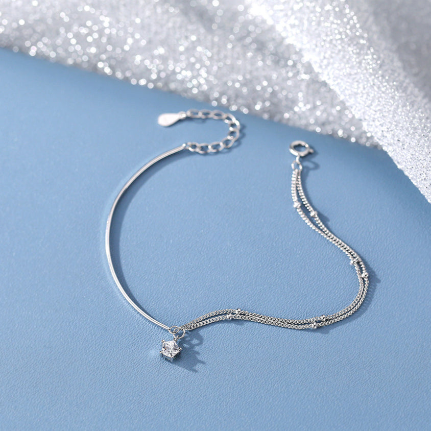 925 sterling silver star bracelet