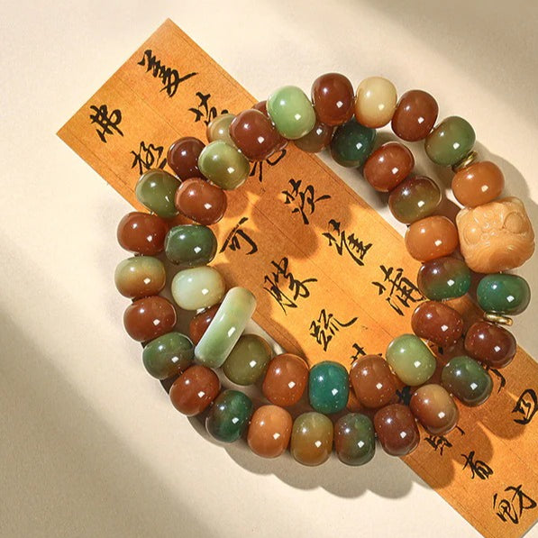 Dunhuang Bodhi double-loop bracelet