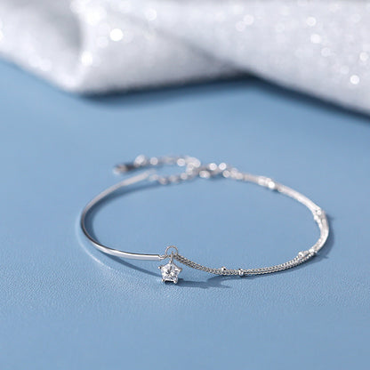 925 sterling silver star bracelet