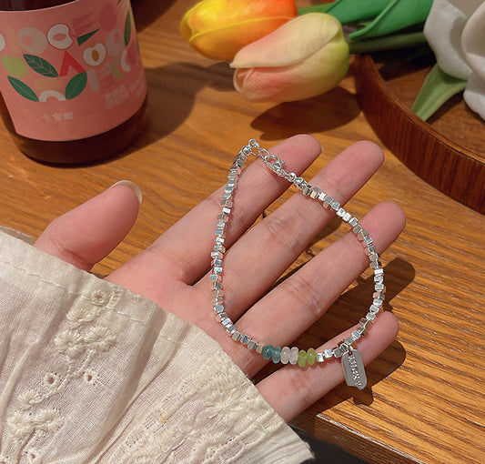 Colorful crystal bracelet