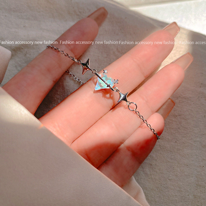 Light luxury zircon bracelet