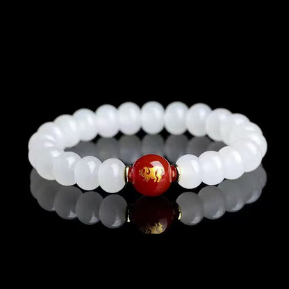 Red agate bracelet jewelry of the twelve Chinese zodiac signs