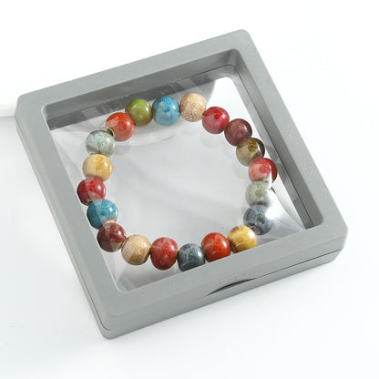 Ethnic-style ceramic beaded bracelet, artistic