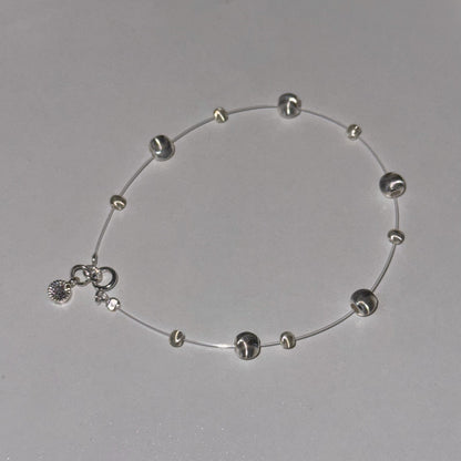 S925 Silver Galaxy Cat's Eye Zircon bracelet