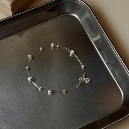 S925 Silver Galaxy Cat's Eye Zircon bracelet
