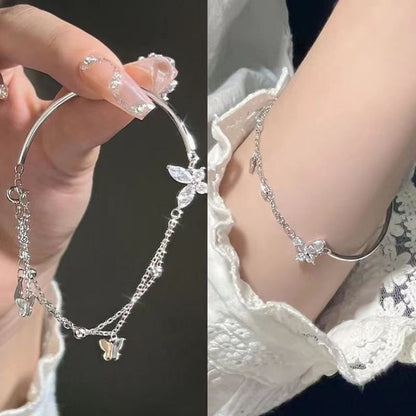 Light luxury zircon bracelet