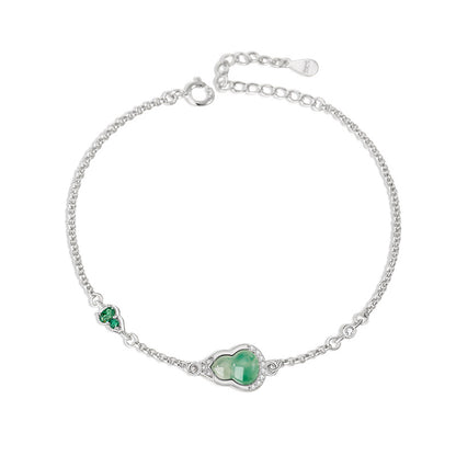 Gourd pure silver 925 bracelet