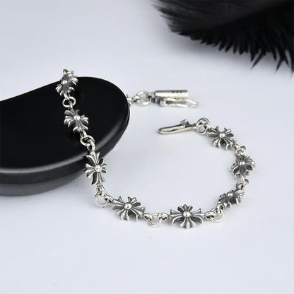 Kroxin Personality Cross Anchor Letter bracelet