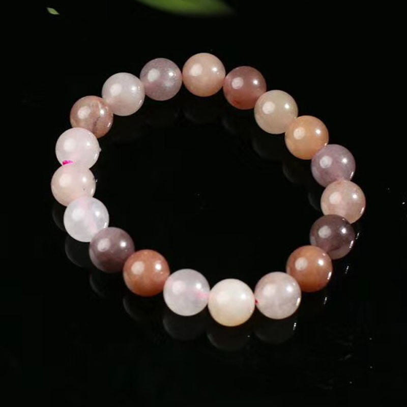 Natural gold thread jade bracelet