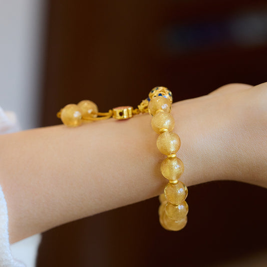 Yongxiang grey glazed bracelet