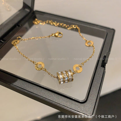 Little Waist Golden Four-leaf Clover bracelet