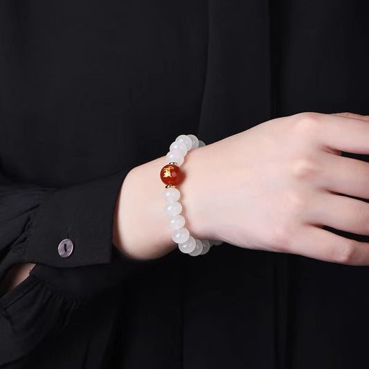 Red agate bracelet jewelry of the twelve Chinese zodiac signs