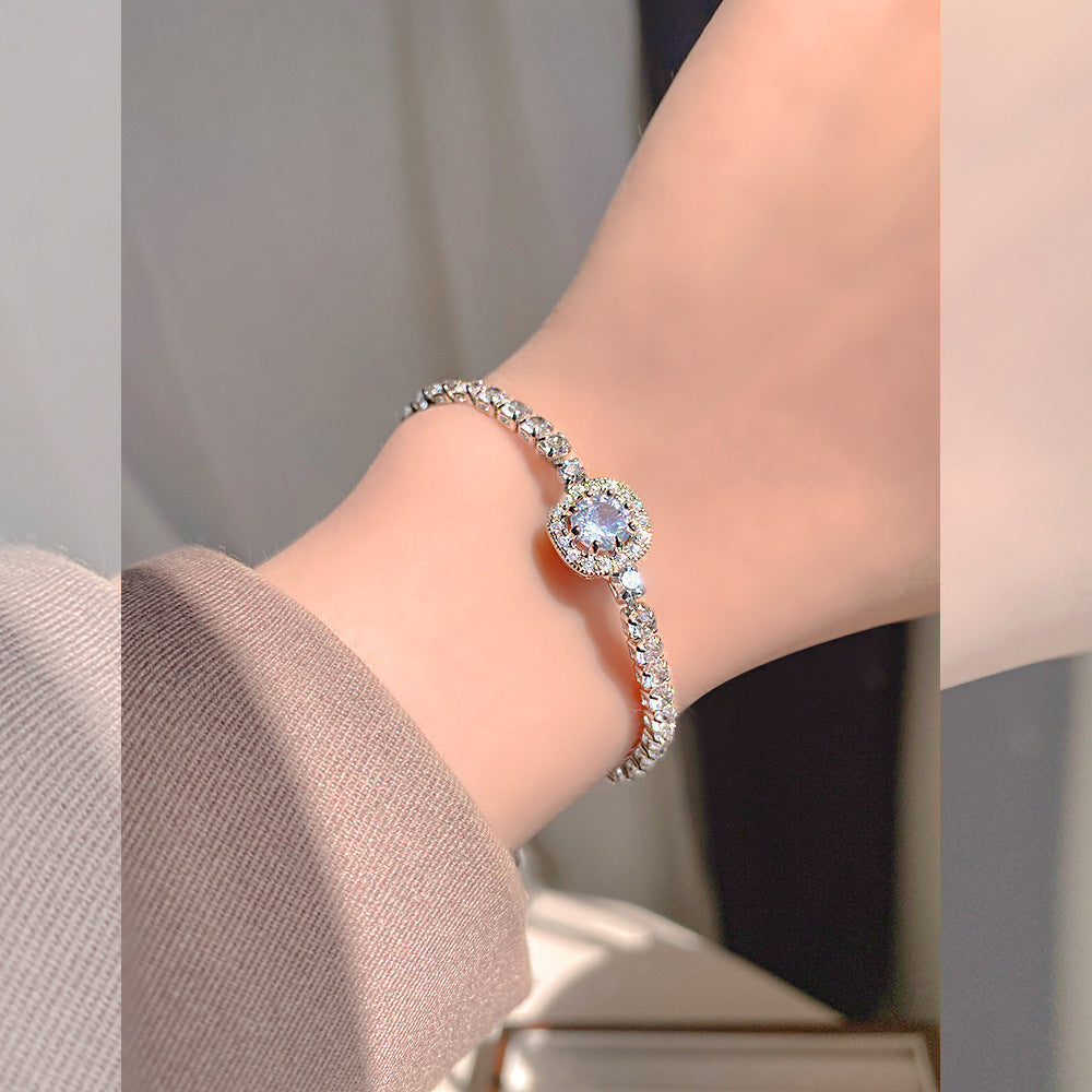 Light luxury zircon bracelet