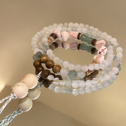 Dopamine Star Oil Drop Rice Bead beaded bracelet