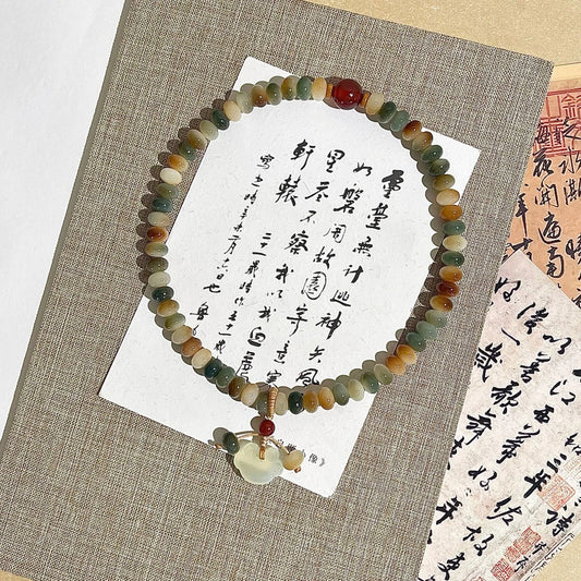 Dunhuang Bodhi double-loop bracelet
