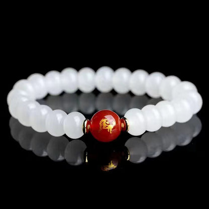 Red agate bracelet jewelry of the twelve Chinese zodiac signs