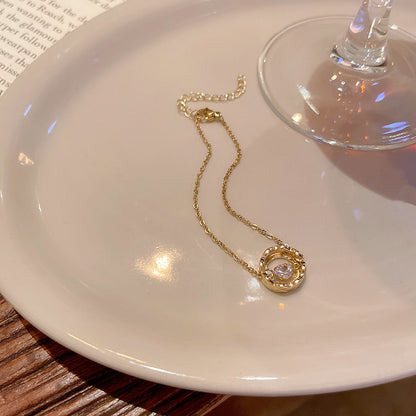 Light luxury zircon bracelet