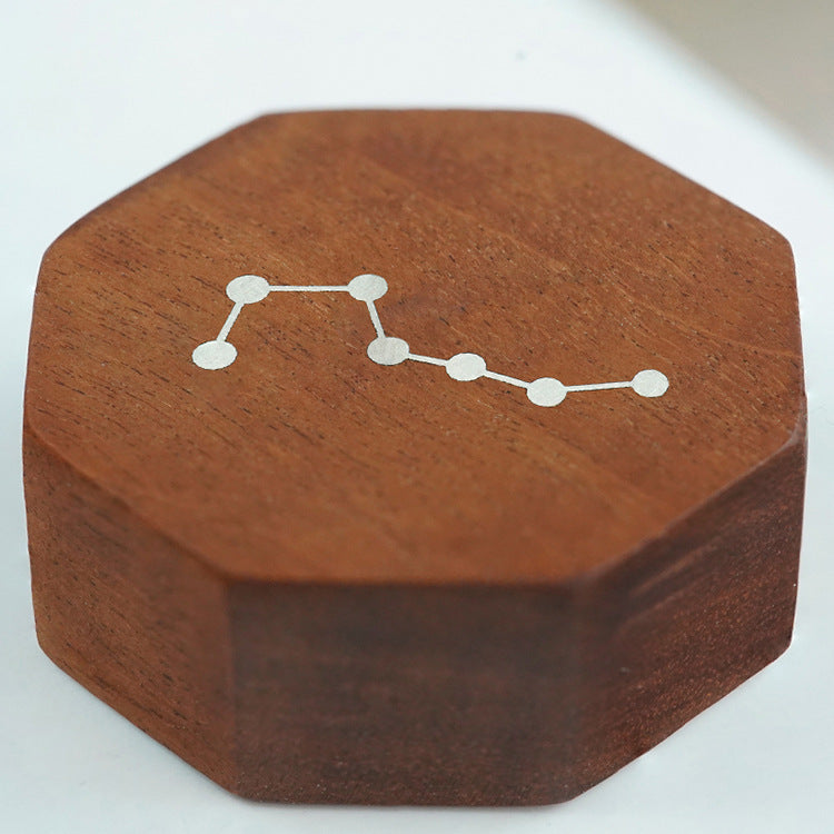 Jujube wood inlaid with silver, Tai Chi woven diamond knot bracelet