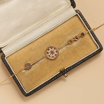 s925 sterling silver gold-plated bracelet
