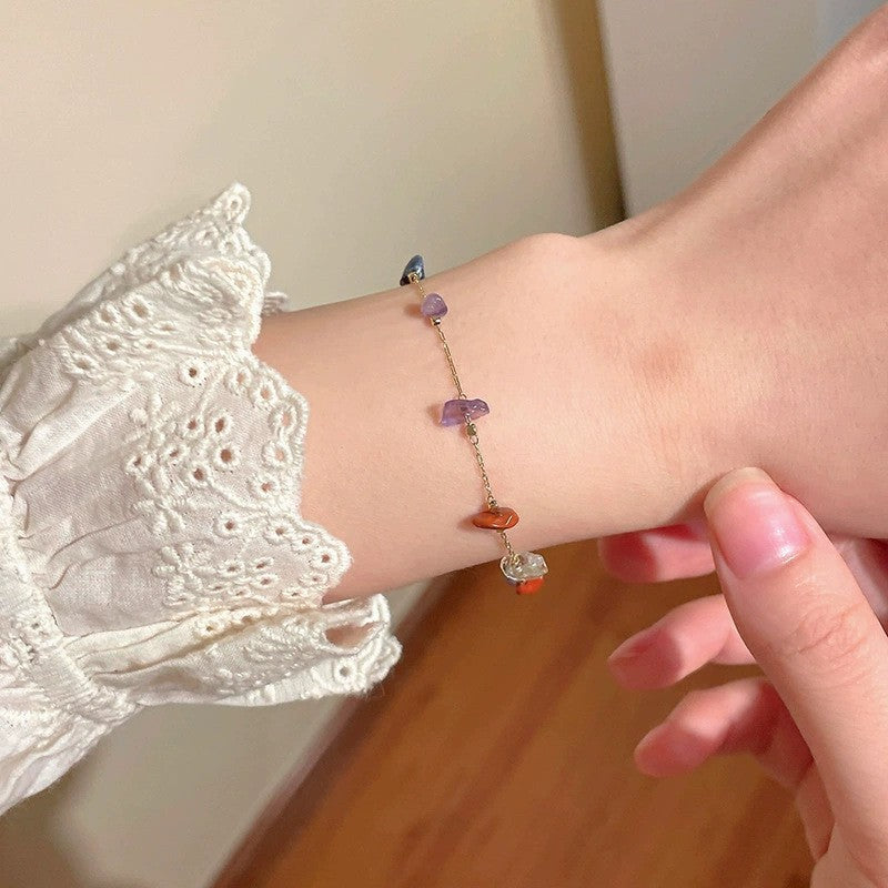Full diamond bracelet four-leaf clover Zircon 2 bracelet