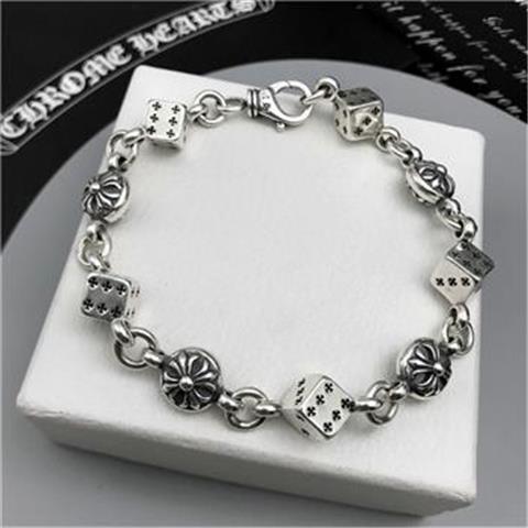The S925 bracelet features a sword, anchor and cross flower