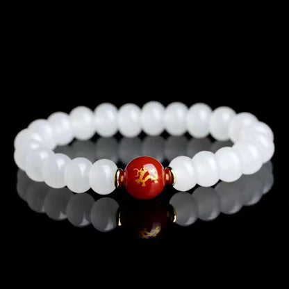 Red agate bracelet jewelry of the twelve Chinese zodiac signs