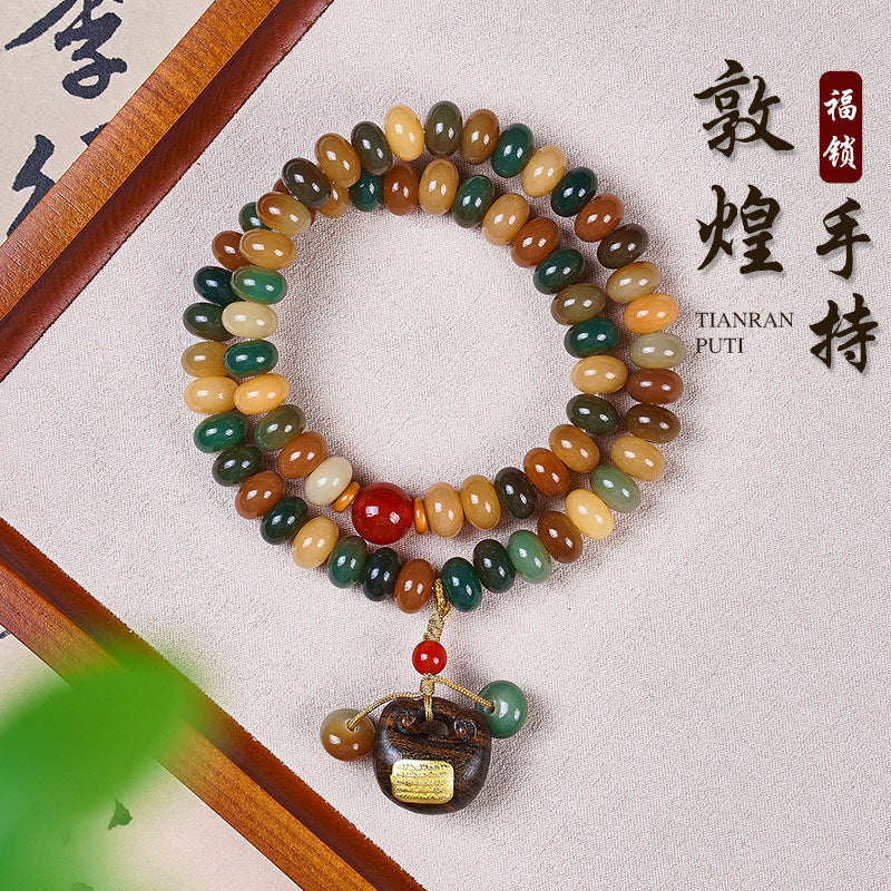 Dunhuang Bodhi double-loop bracelet