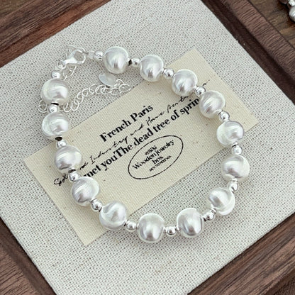 S925 sterling silver cat's eye Fortune Bead bracelet