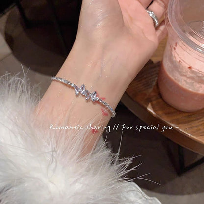Light luxury zircon bracelet